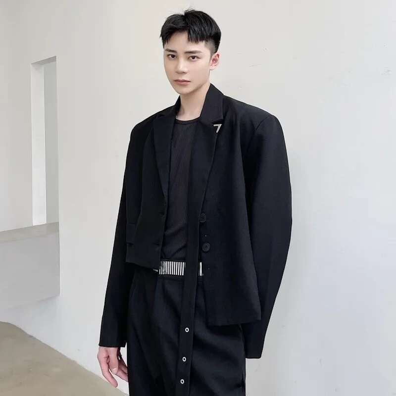 LUZHEN oryginalny asymetryczny – Street Fashion Men 2025 recenzja i cena